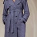 Banana Republic Linen-Cotton Classic Trench Coat
