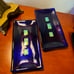 Royal blue infused glass sushi set (5)