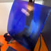 Royal blue infused glass sushi set (5)