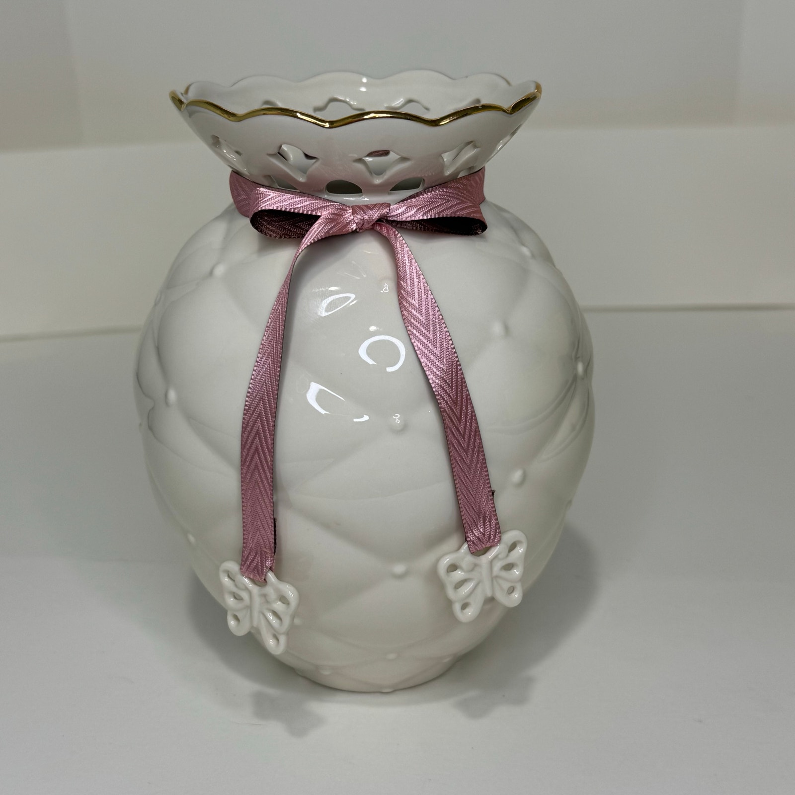 Lenox Tied with Love Belinda Bud Vase 7