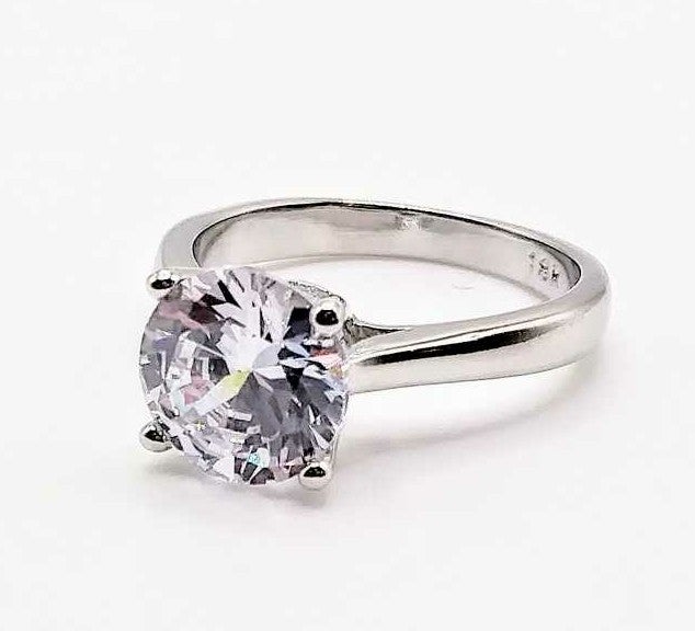 Diamond Solitaire Ring 4 Prong