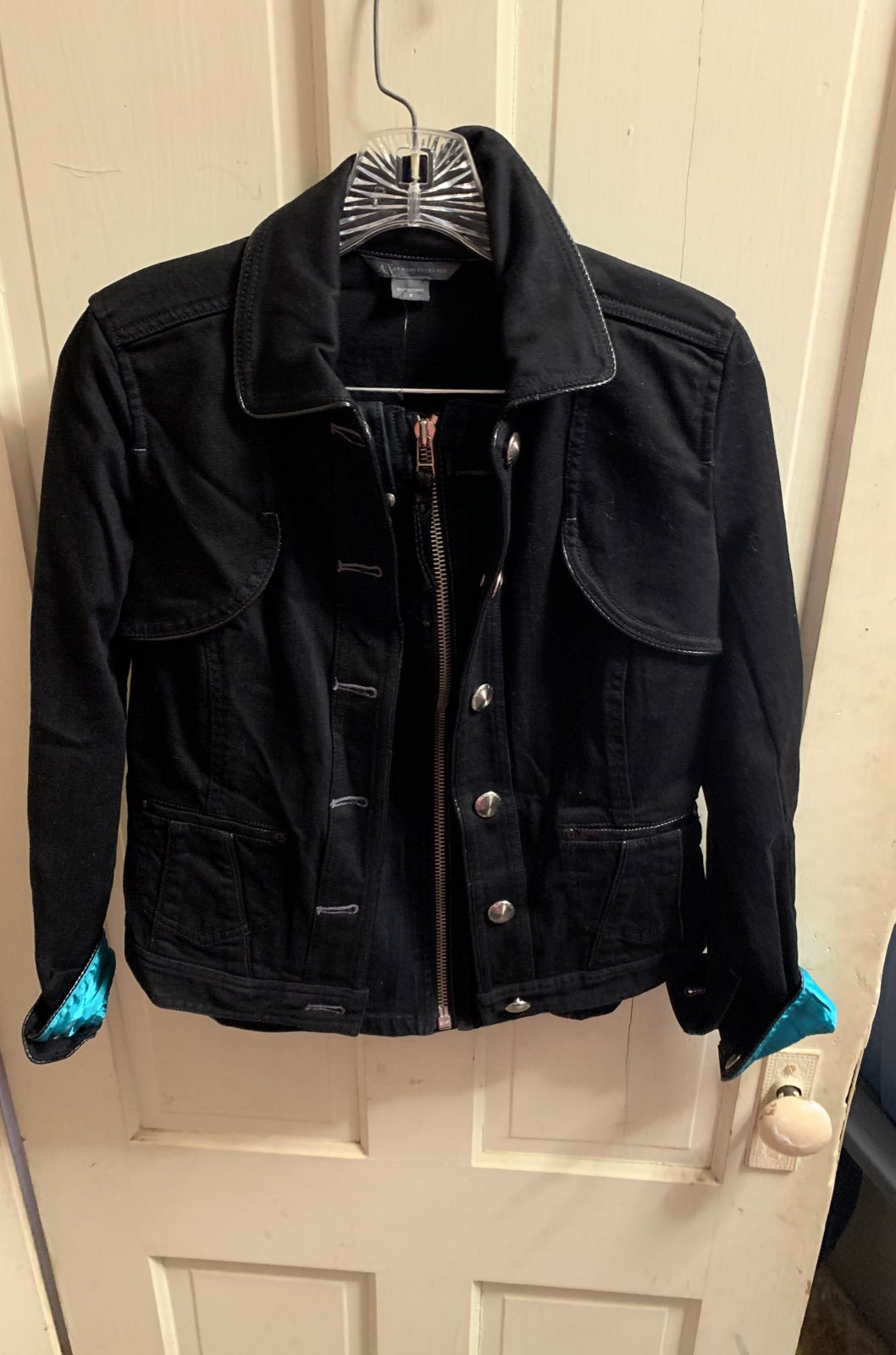 Armani exchange skirt suit