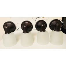 Intertek 4004488 Brown Wall Mounted Scone Set of 4