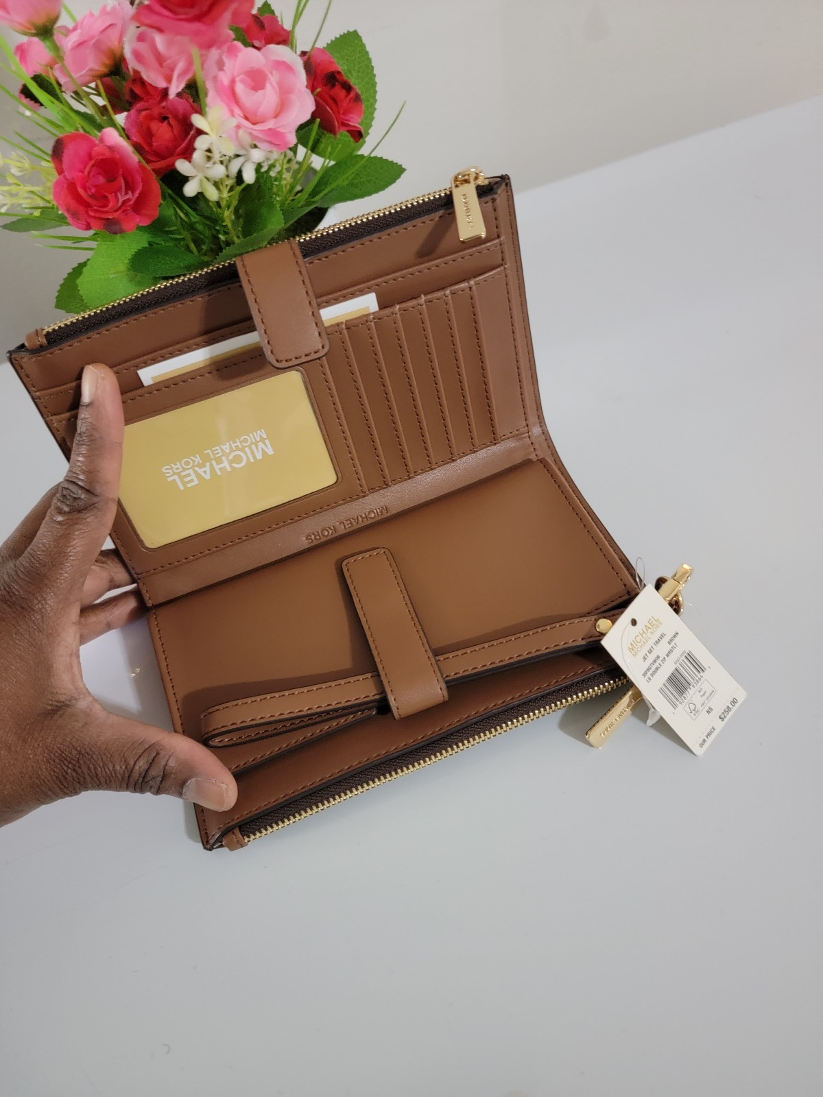Michael Kors large wristlet