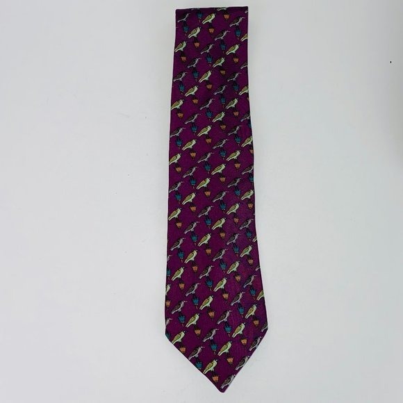 Liberty of London Mens Tie Bird Theme