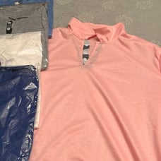 Five Quarter Button light weight pullovers