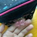 Rainbow Unicorn Rose Sanrio Hello Kitty Vintage Pouch Bag Denim