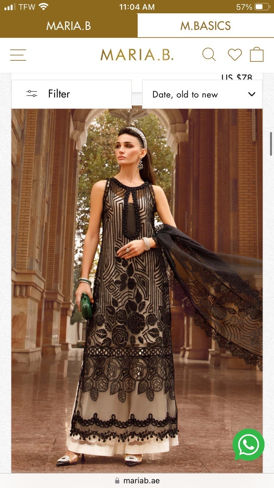 New book Maria b luxury lawn dress