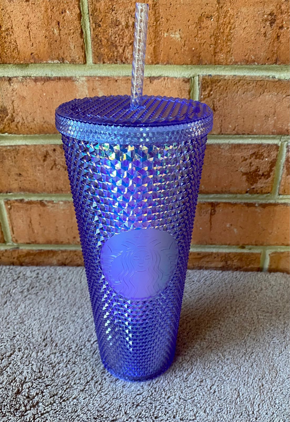Starbucks Aurora Blue Studded Cup