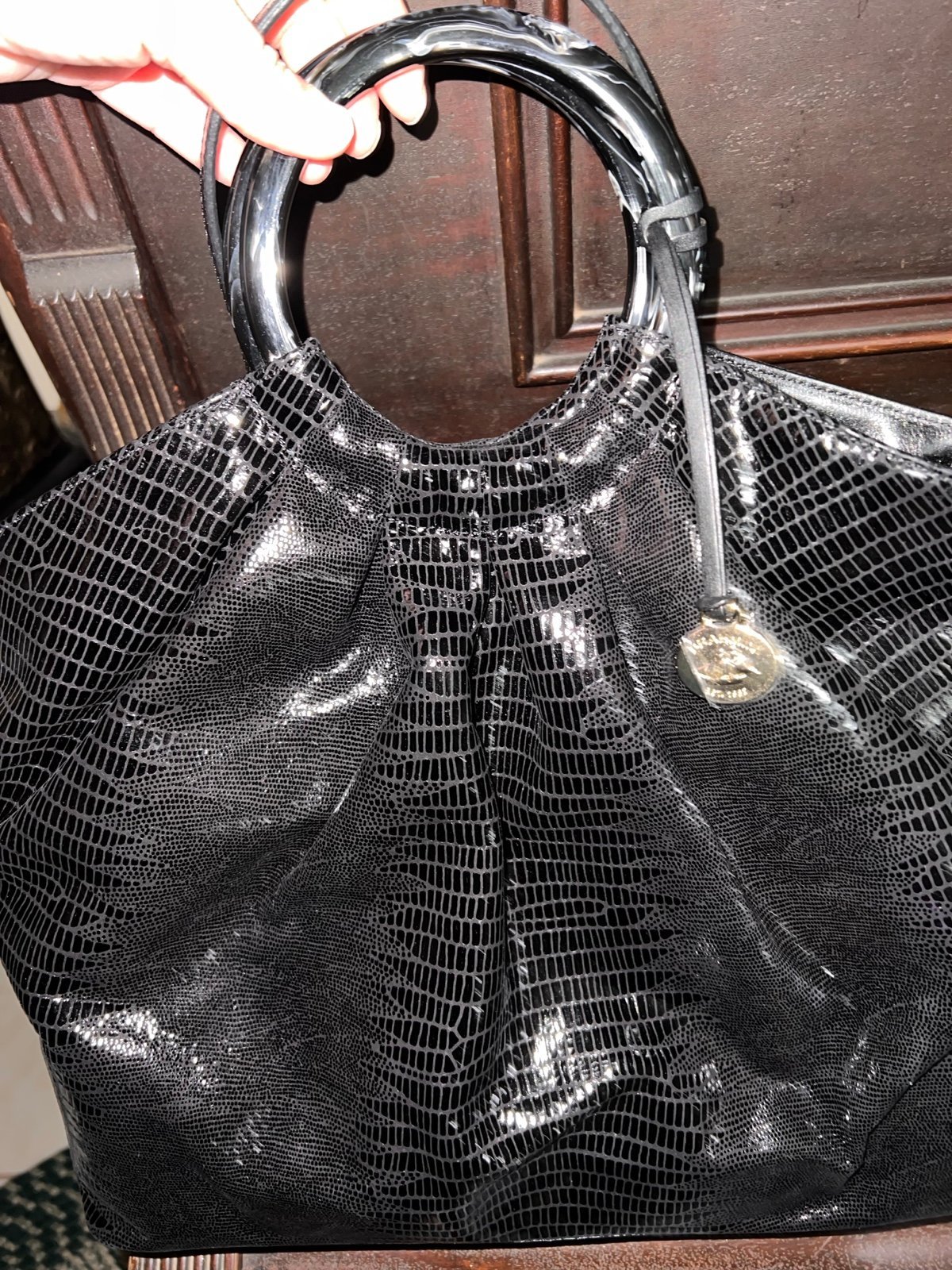 Black Brahmin bag
