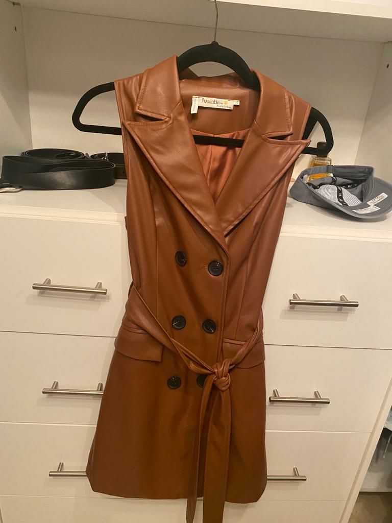 leather trench coats