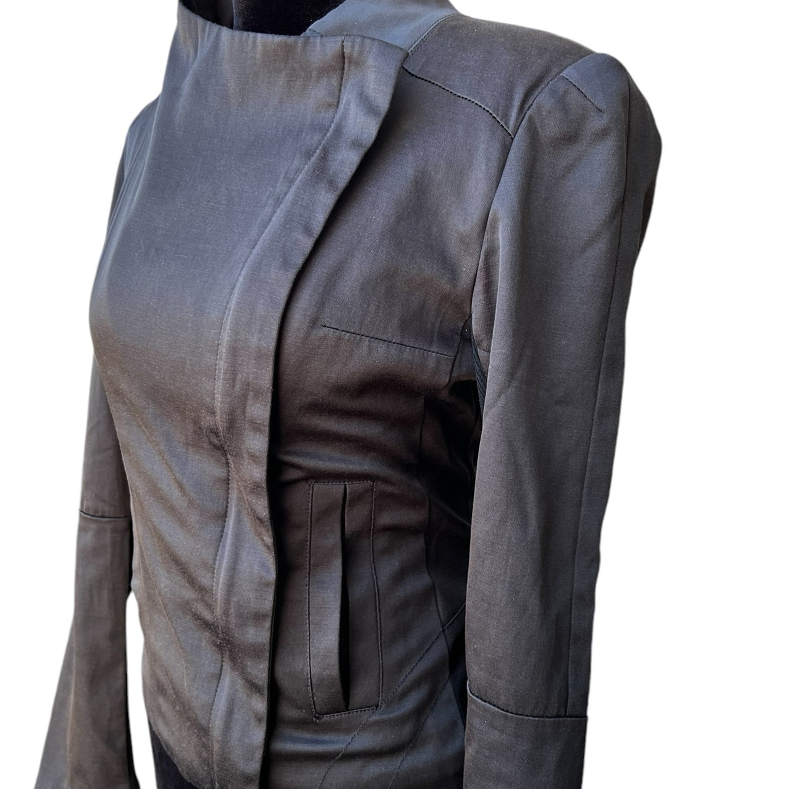 Forever 21 women’s size S black zip up jacket