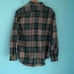 Lobo By Pendleton Vintage Plaid Heavy Cotton Button Down Work Shirt L RARE USA