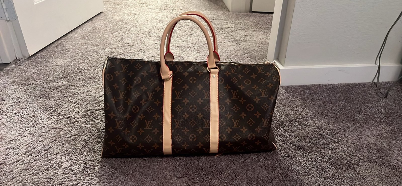 Louis Vuitton duffel bag
