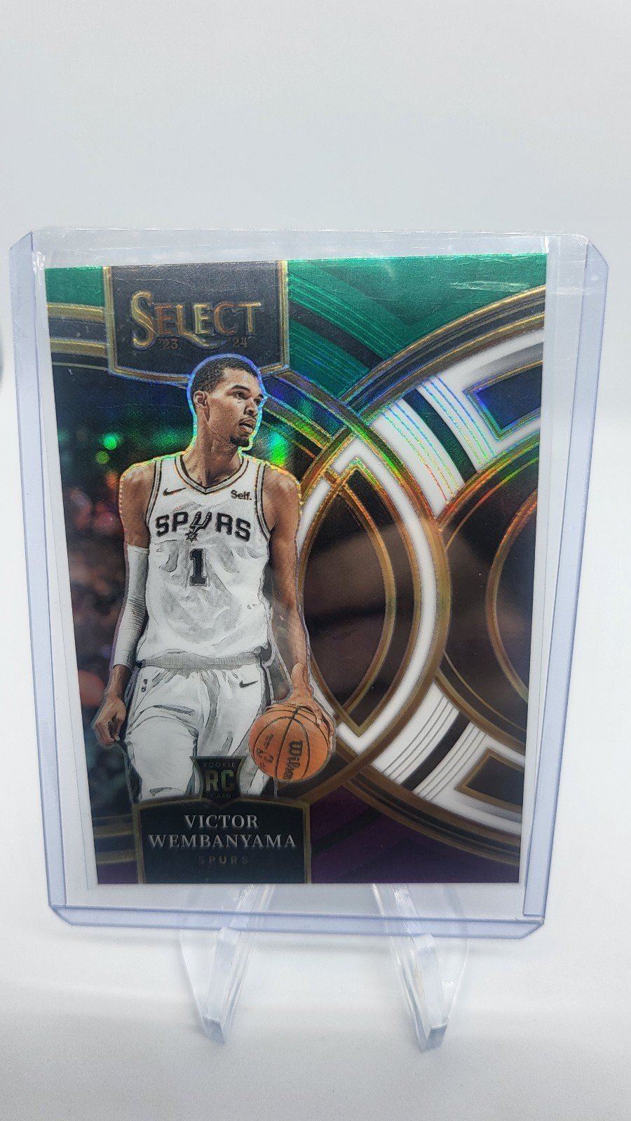 Victor Wembanyama Green White Purple RC
