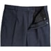 The Kooples Paris Women's Navy Wool Single Pleated Patterned Dress Pant Sz EU 44