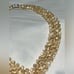 Elegant Vintage Cream Bead Statement Necklace