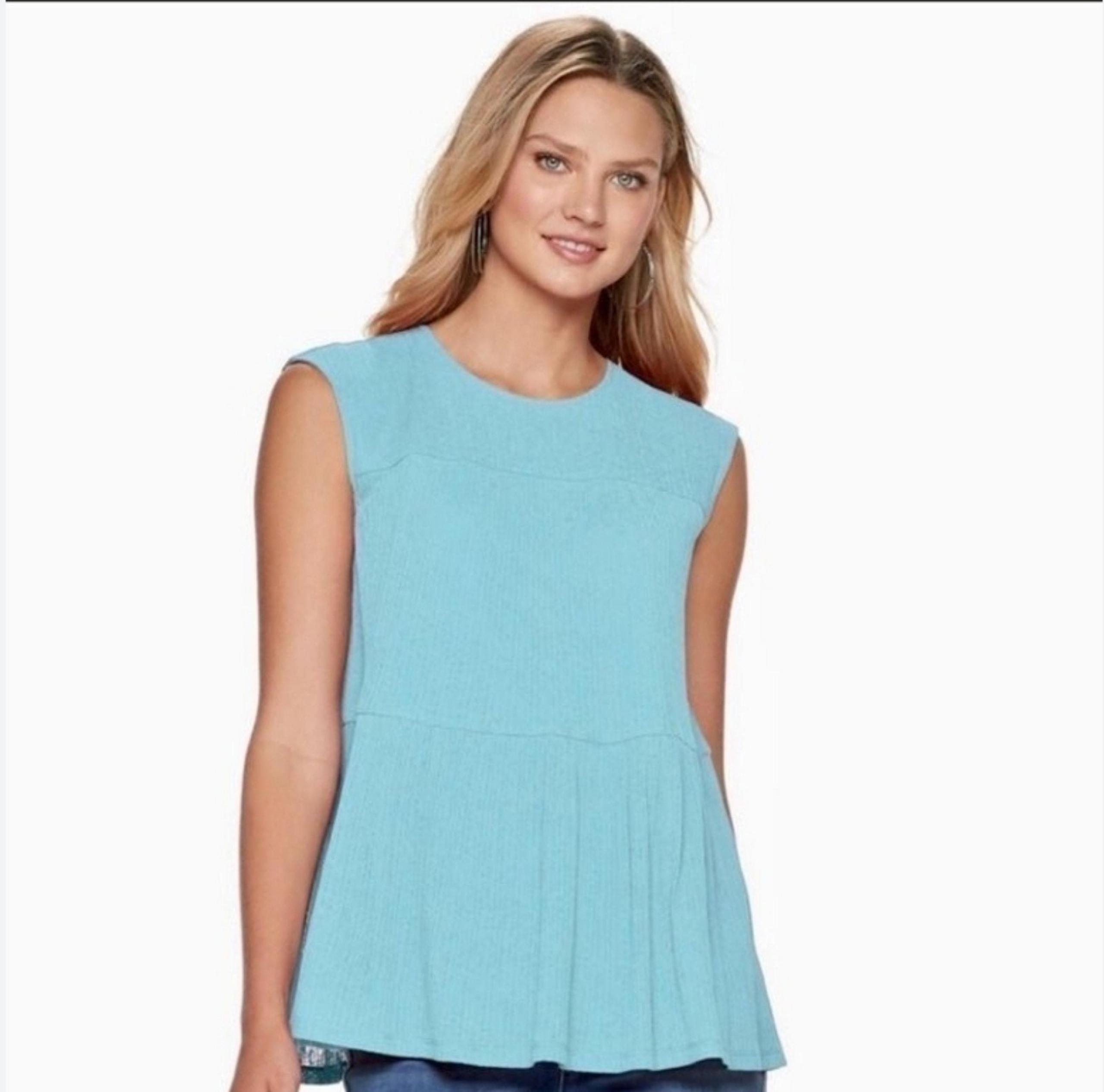 Juicy Couture Ladies Chiffon Tiered Top