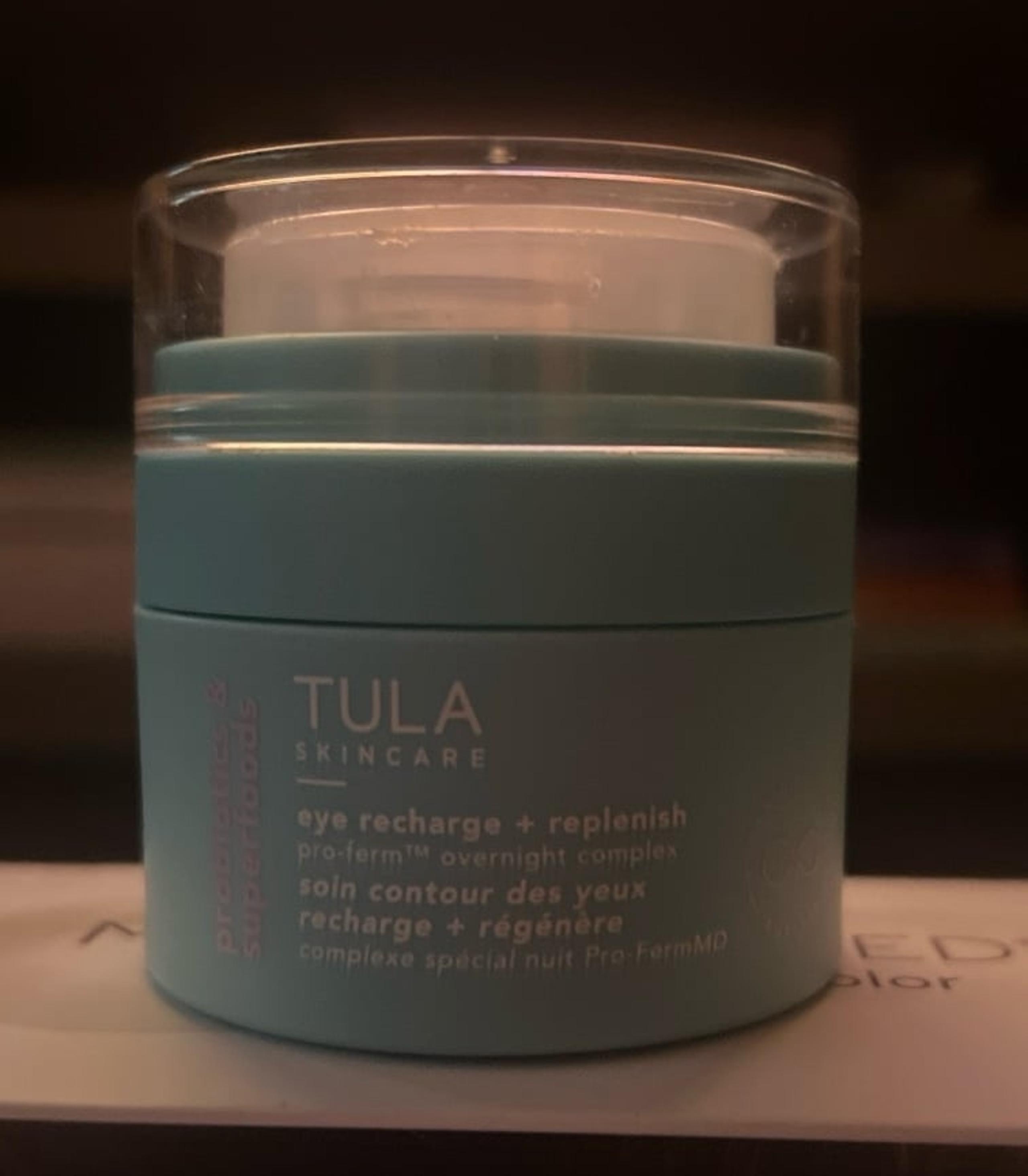 Tula Eye Recharge and Replenish Pro Ferm Overnight Complex