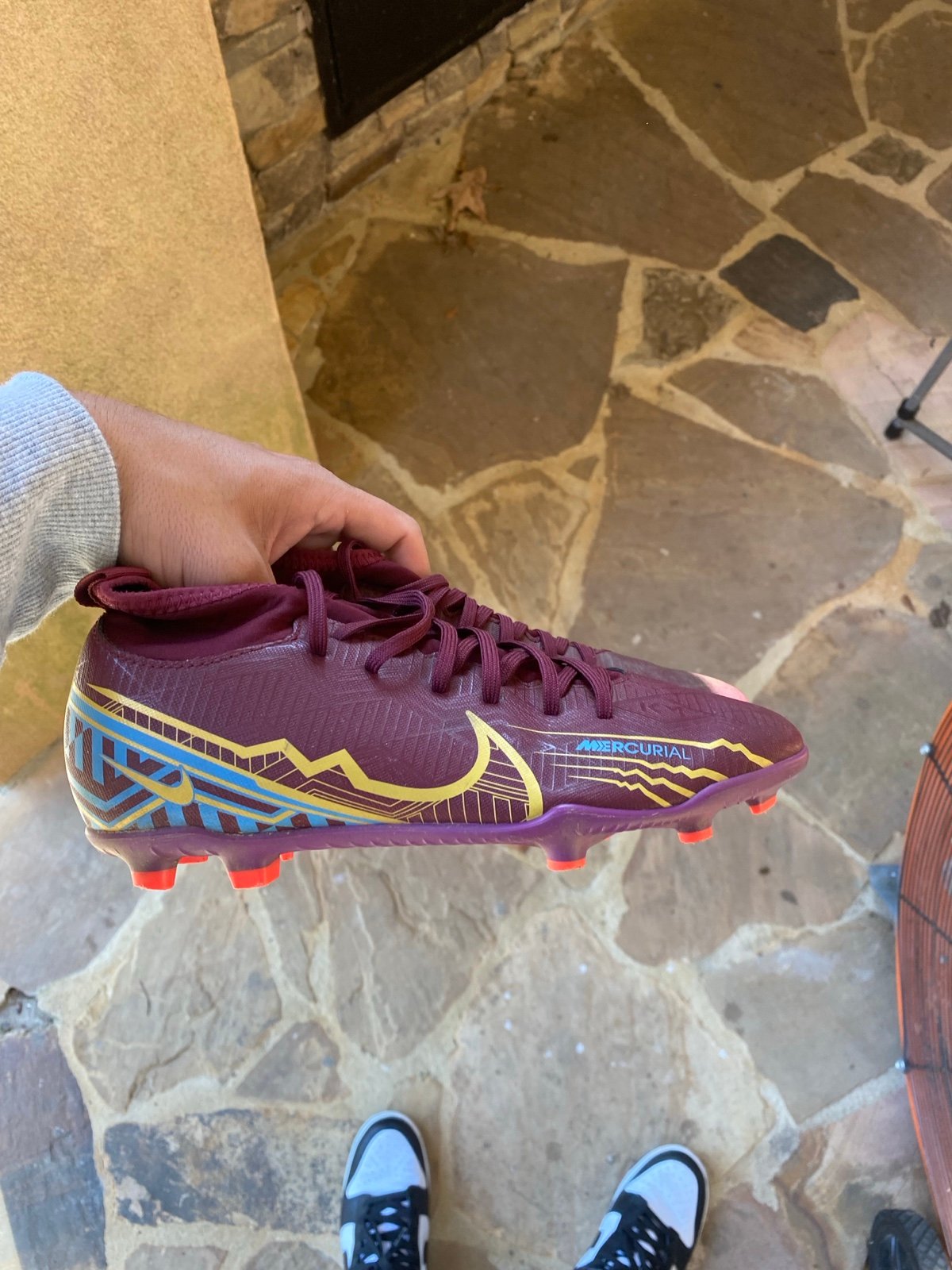 Nike Jr. Superfly 9 Club Soccer Cleats DO9789-694 Gradeschool Size 6Y Used