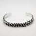 Cuben Silver Chain Cuff Bracelet, SOLD