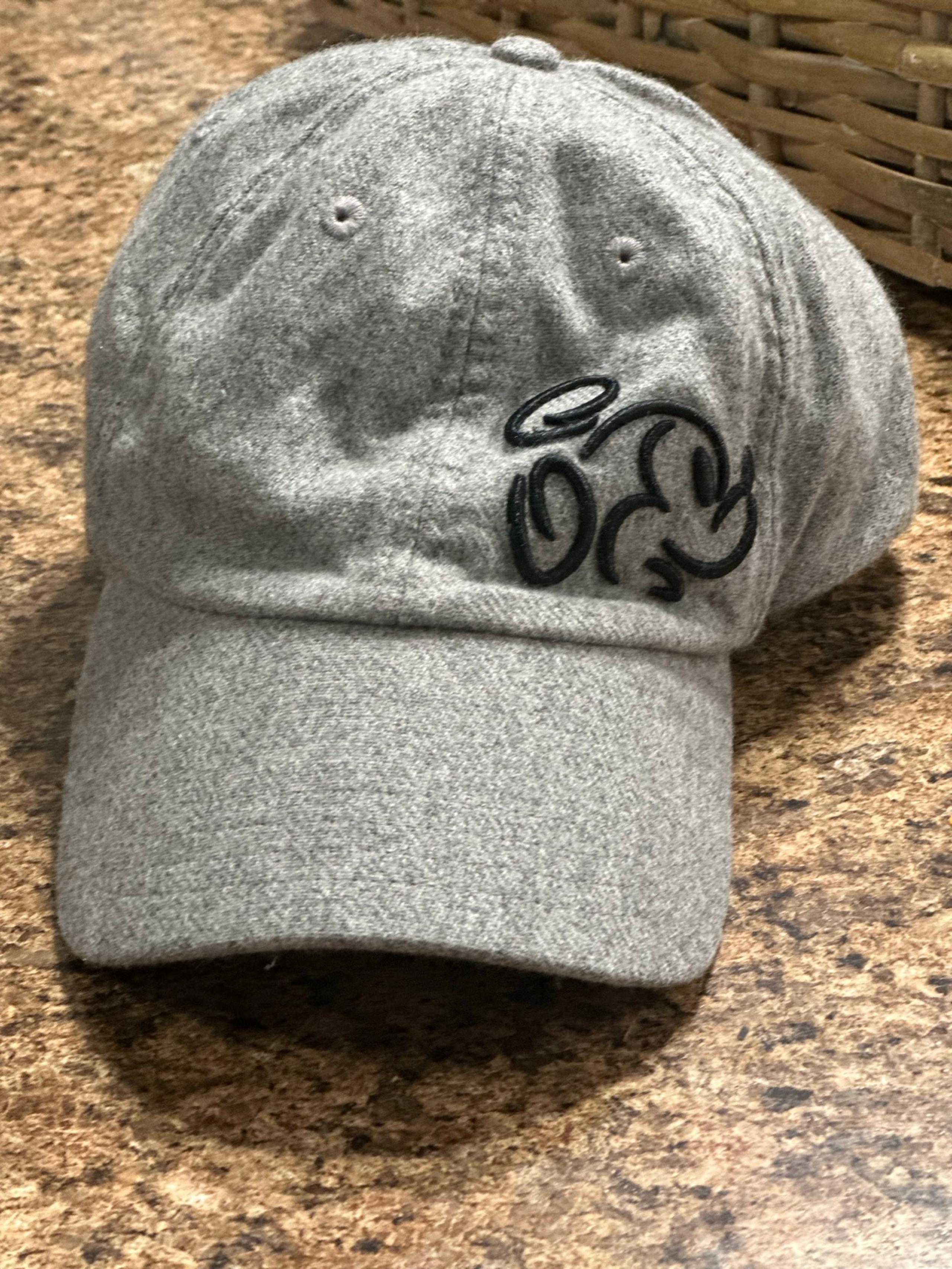 Disney Parks Authentic Disney Women's Gray Raised Mickey Adjustable Cap Hat