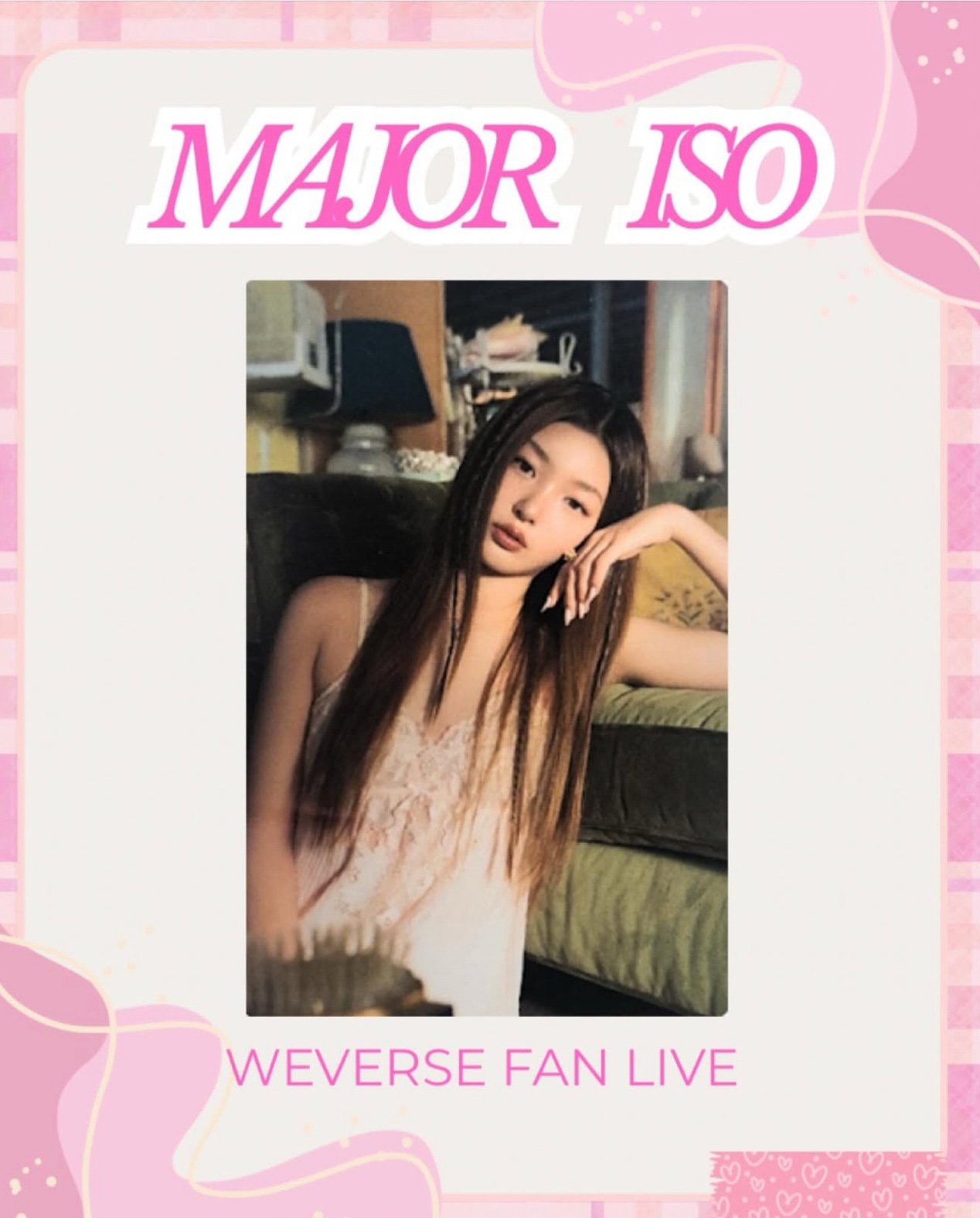 KATSEYE yoonchae weverse fan live