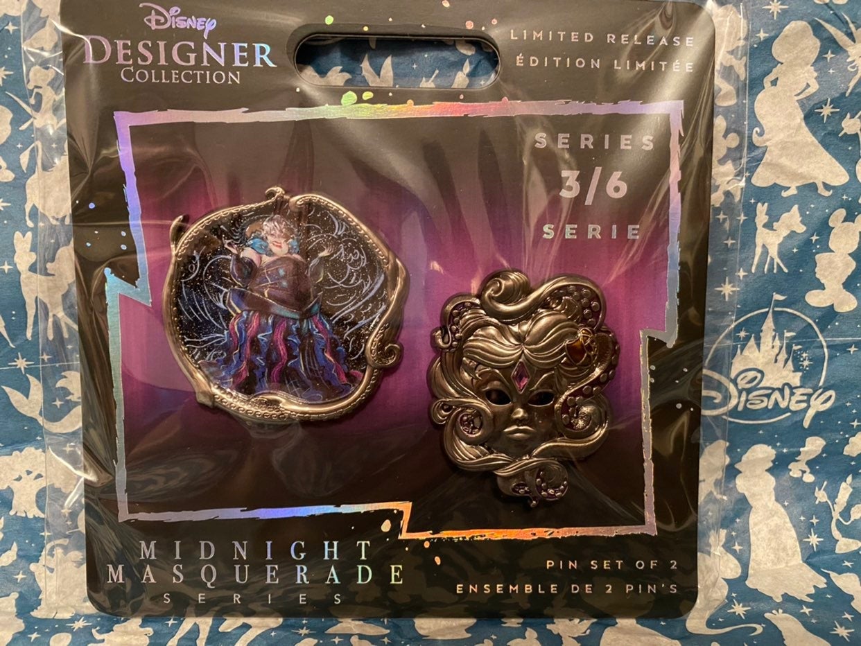Disney Ursula Midnight Masquerade Pin LE