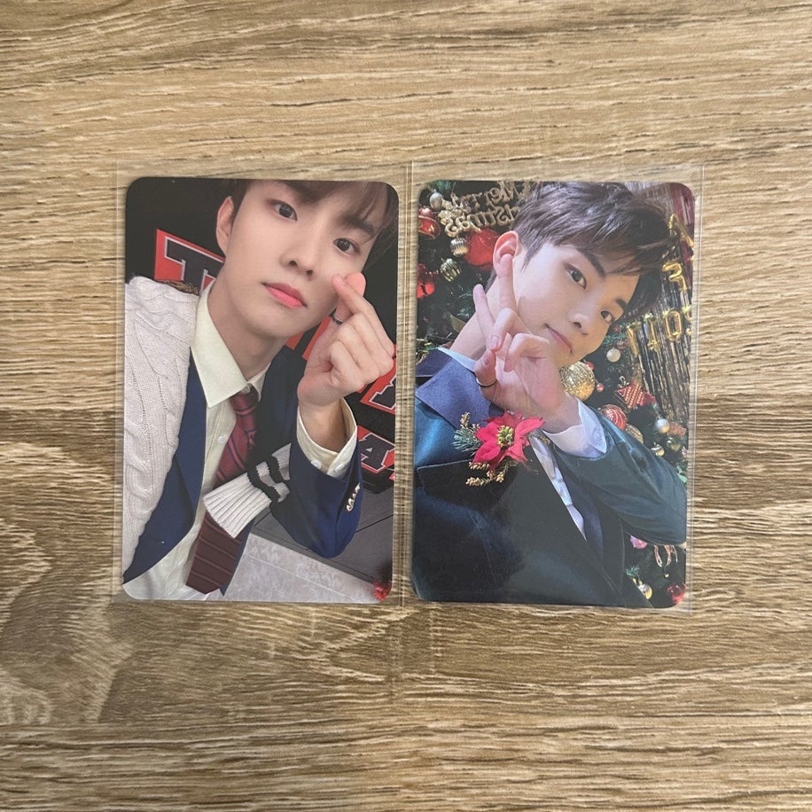 the boyz q christmassy photocard