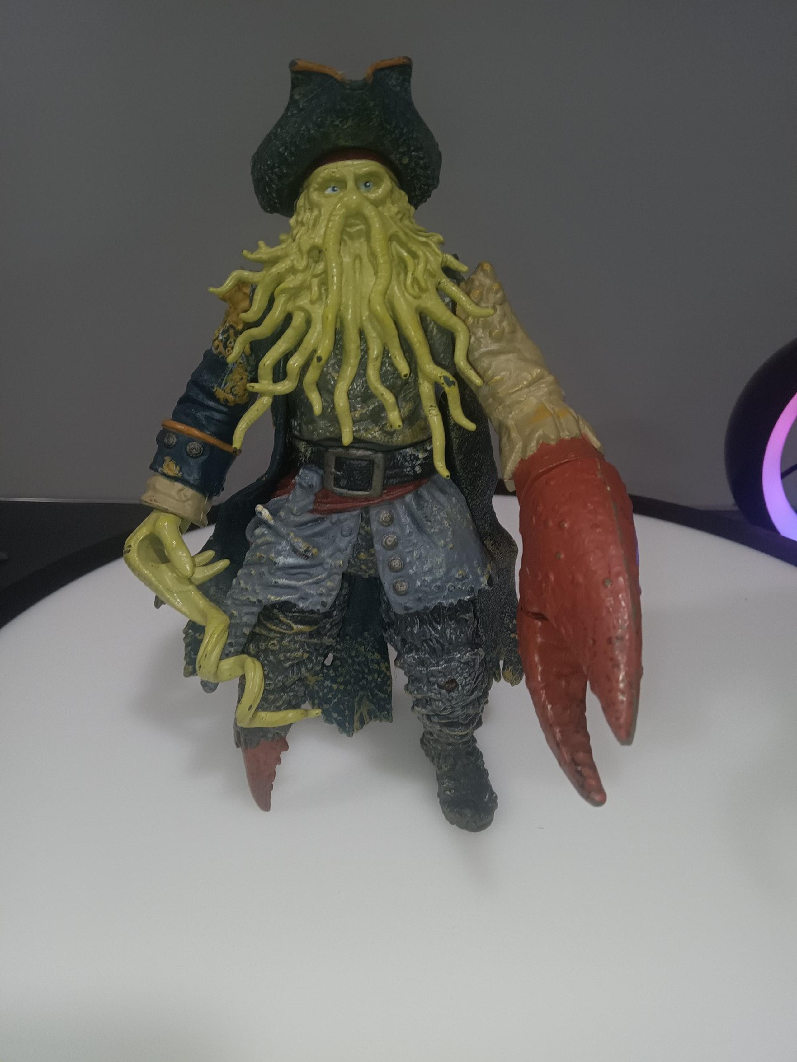 Zizzle Disney Store 7.5" Pirates Of The Caribbean Davy Jones Action Figure