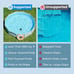 Vidapool Cordless Robotic Pool Cleaner VRPC01 Pool Rover Vacuum, Auto-Dock Flat