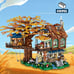 4761pcs/set Tree House Bricks Model, DIY Forest House Building Blocks Street