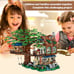4761pcs/set Tree House Bricks Model, DIY Forest House Building Blocks Street