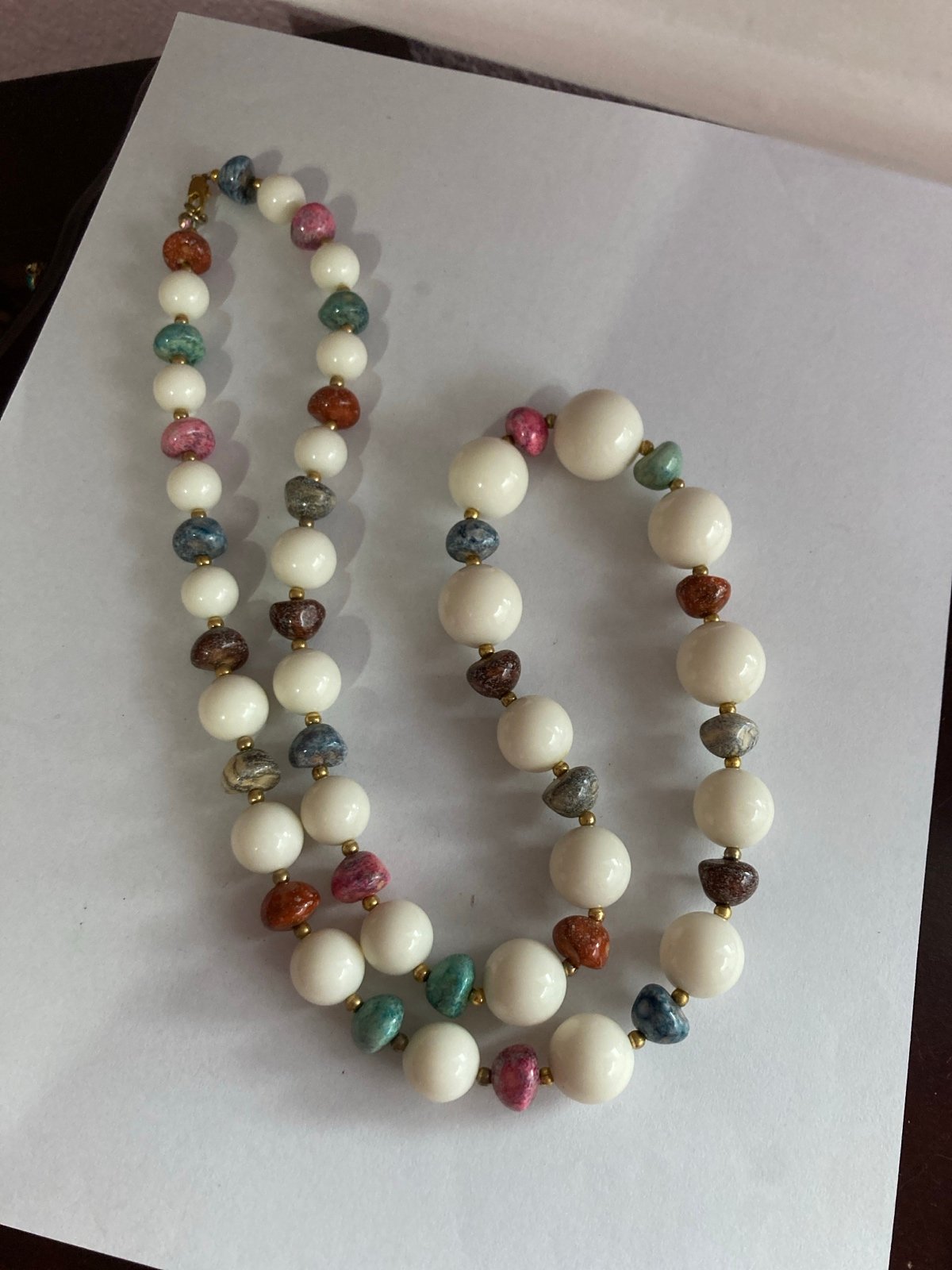 Baltic Amber with pastel colors 24 inches