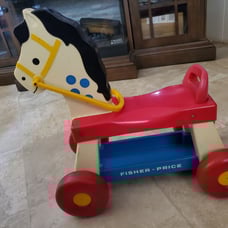 Vintage fisher price horse