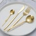 Gold Flatware 135 Sets