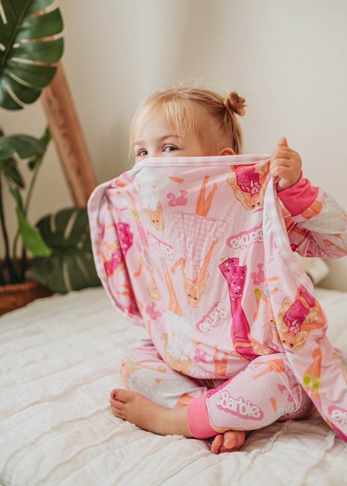 Bamboo blanket Barbie
