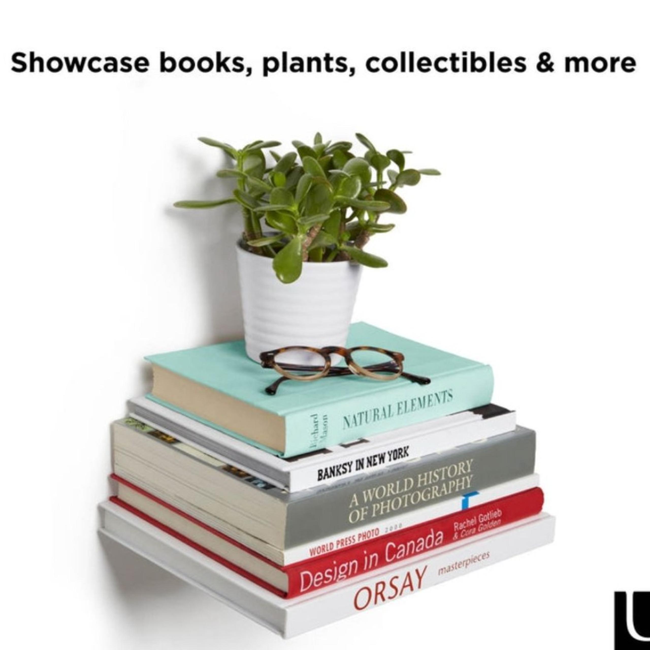 Conceal Invisible Book Shelf Floating Books Umbra