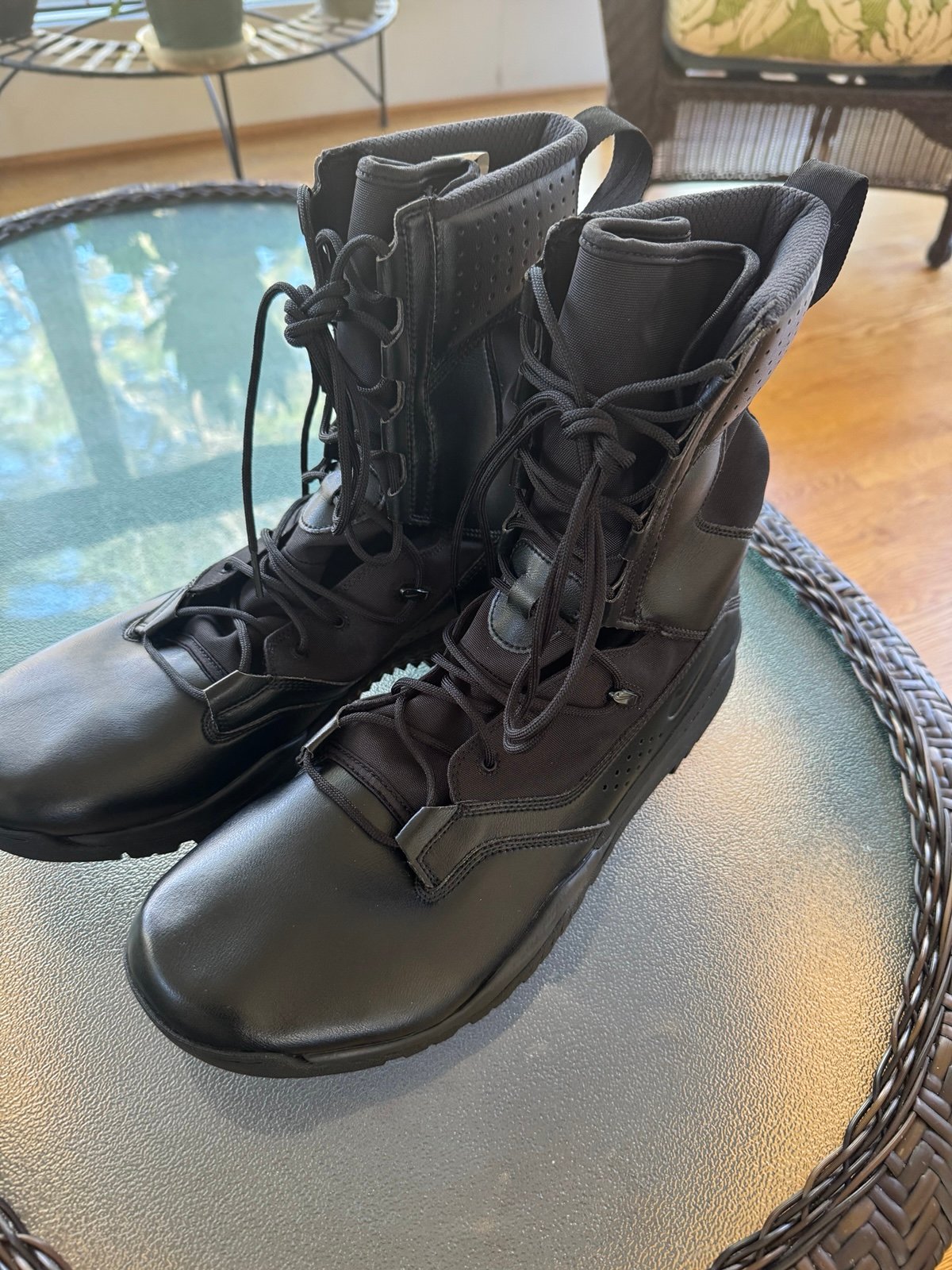 Size 15- Nike SFB Field 2 8 Tactical Military Combat Boot Black AO7507 001
