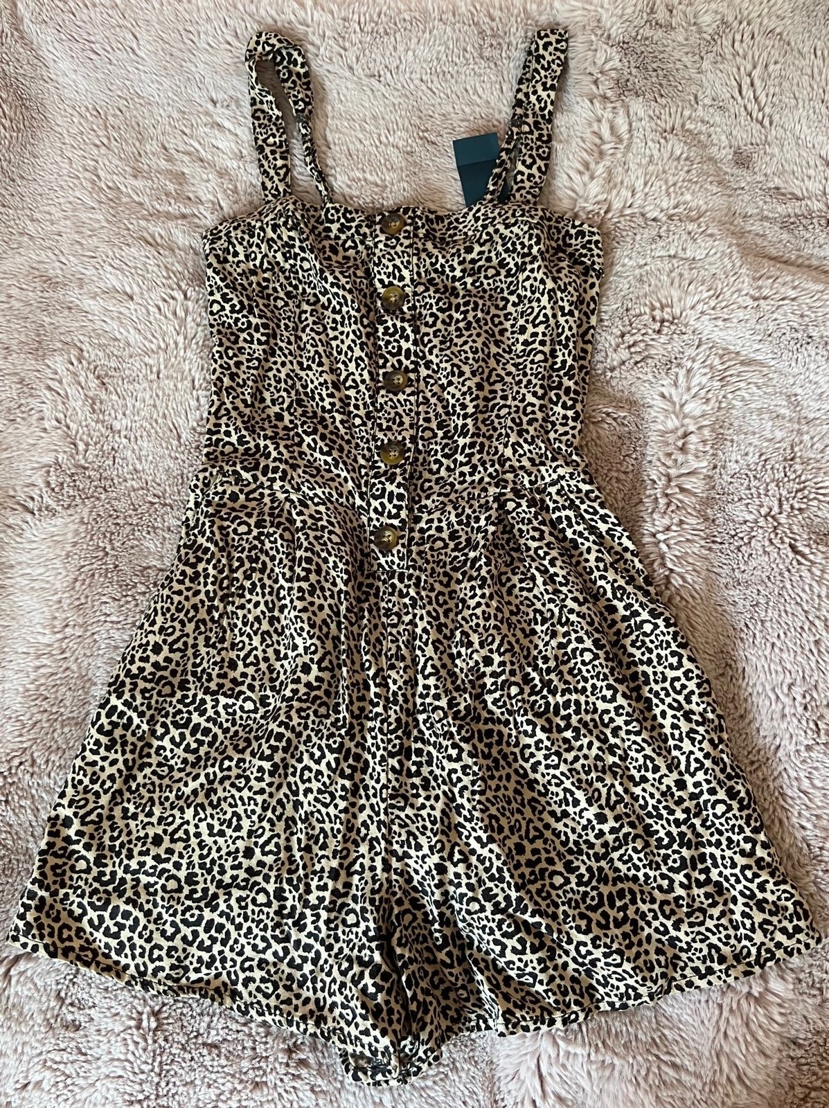 Hollister Co. Leopard Dresses Mercari