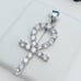 925 Sterling Silver Cubic Zirconia Pendant, UU1P6A6005