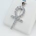 925 Sterling Silver Cubic Zirconia Pendant, UU1P6A6005