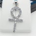 925 Sterling Silver Cubic Zirconia Pendant, UU1P6A6005