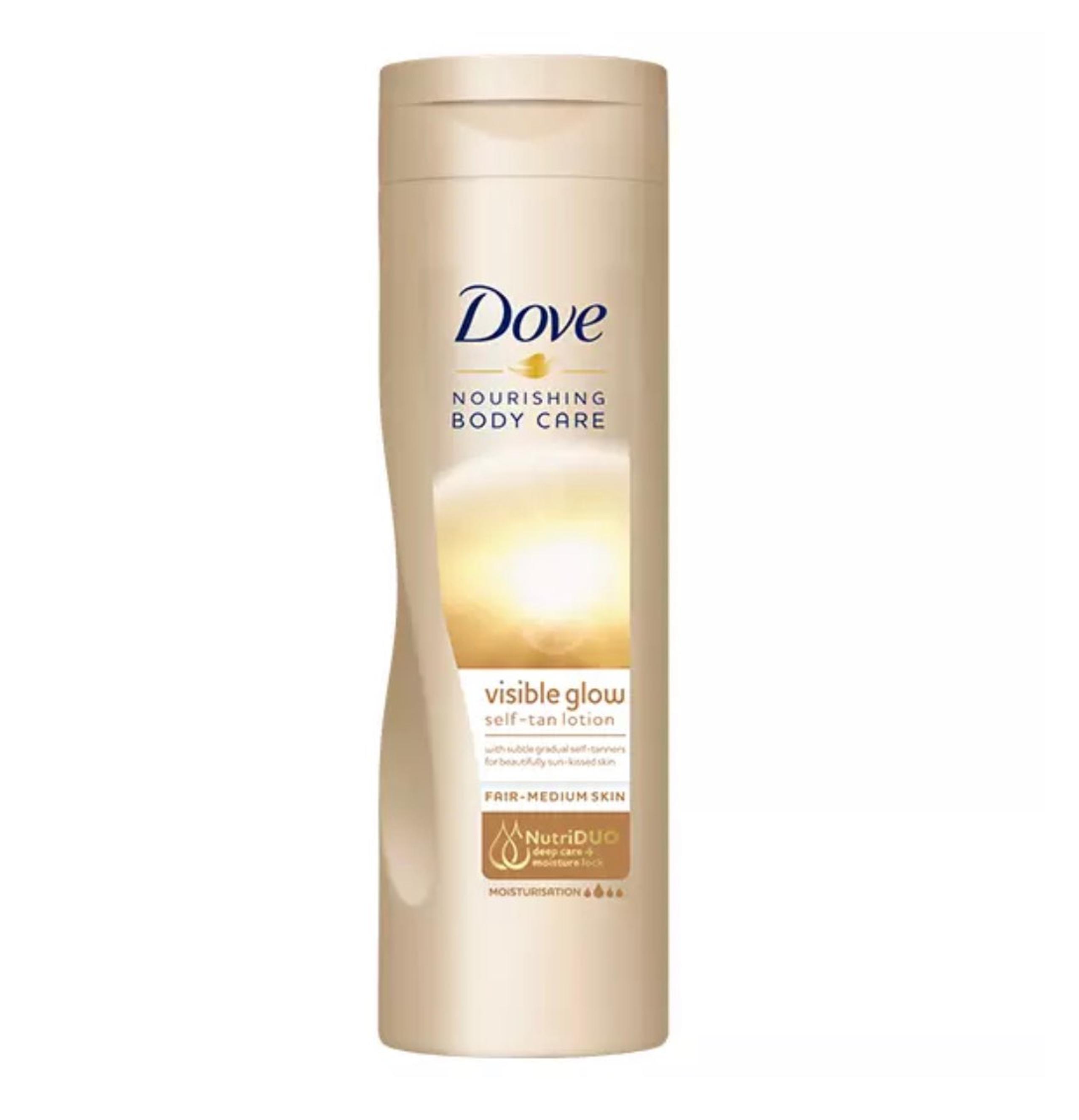 Dove Visable Glow Self Tanner Fair Mediu