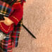 Vintage 1960’s Pedigree Authentic Tartan Highlander Royal Stewart 7” Doll in Box