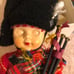 Vintage 1960’s Pedigree Authentic Tartan Highlander Royal Stewart 7” Doll in Box