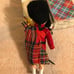 Vintage 1960’s Pedigree Authentic Tartan Highlander Royal Stewart 7” Doll in Box