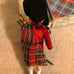 Vintage 1960’s Pedigree Authentic Tartan Highlander Royal Stewart 7” Doll in Box