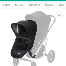 Maxi cosí lila duo seat accessory kit