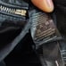 Rudsak Size M Black Belted Trench Coat Women's Asymetrical Motor Cycle